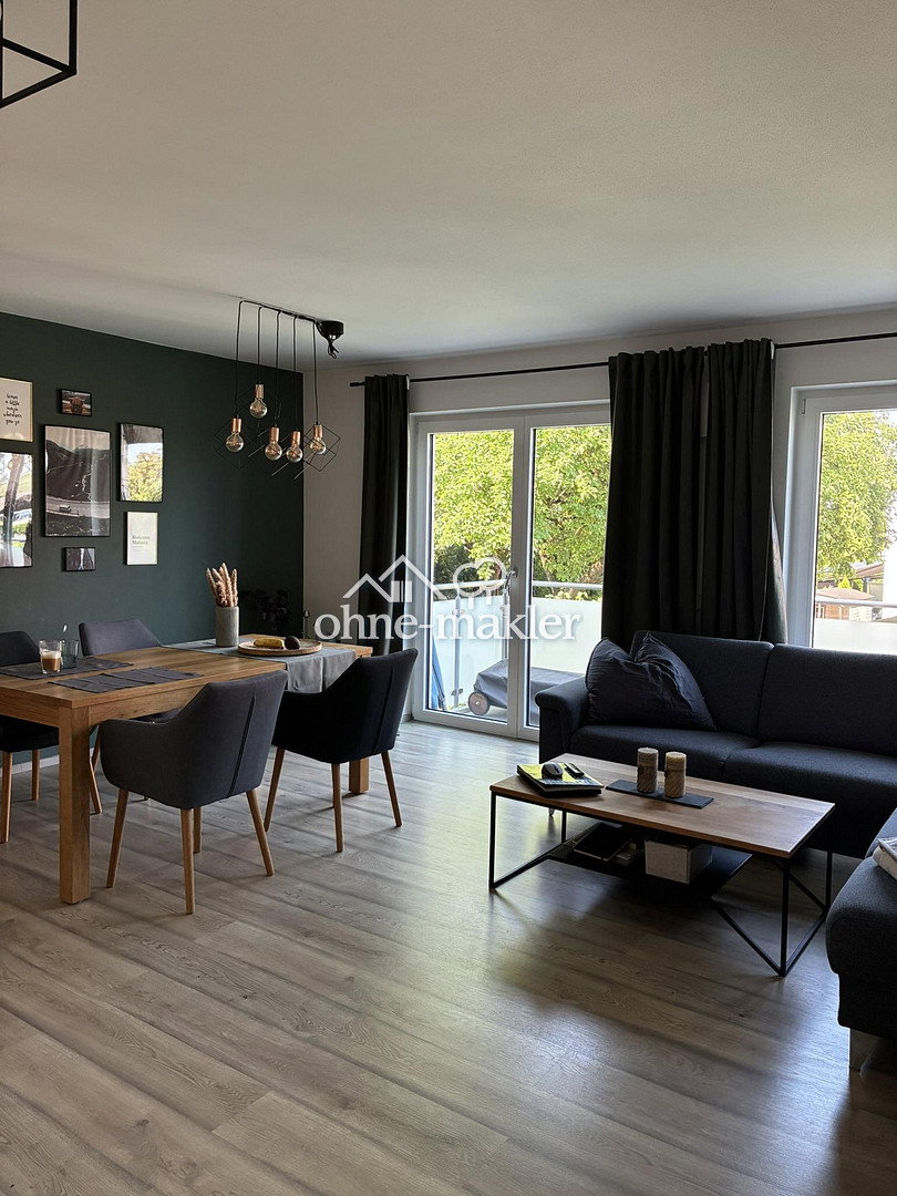 Helle 2-Zimmer Wohnung in Dorfen – Balkon, 84405 Dorfen
