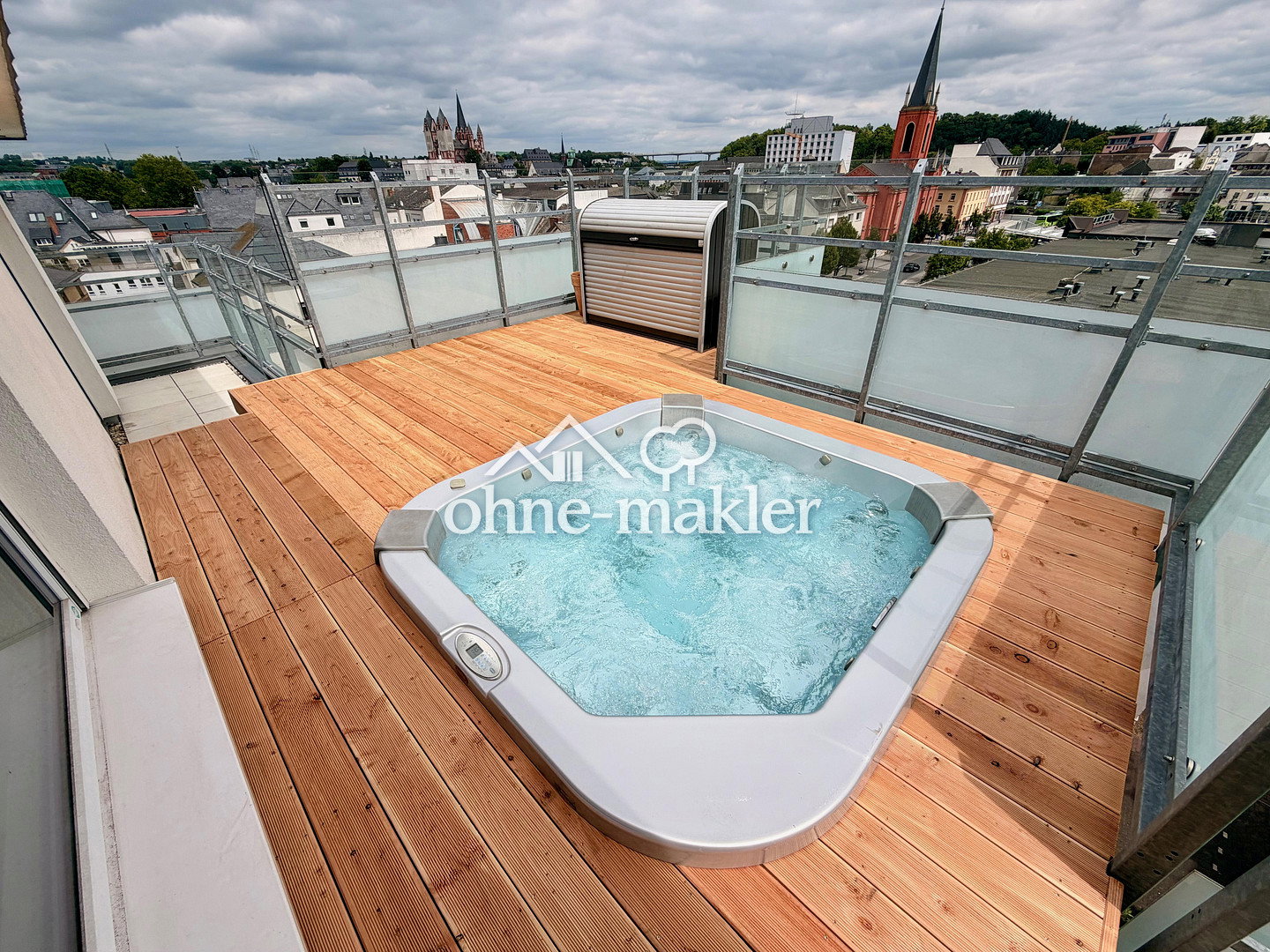 Luxuriöses Penthouse mit Domblick und Whirlpool, 65549 Limburg a.d. Lahn