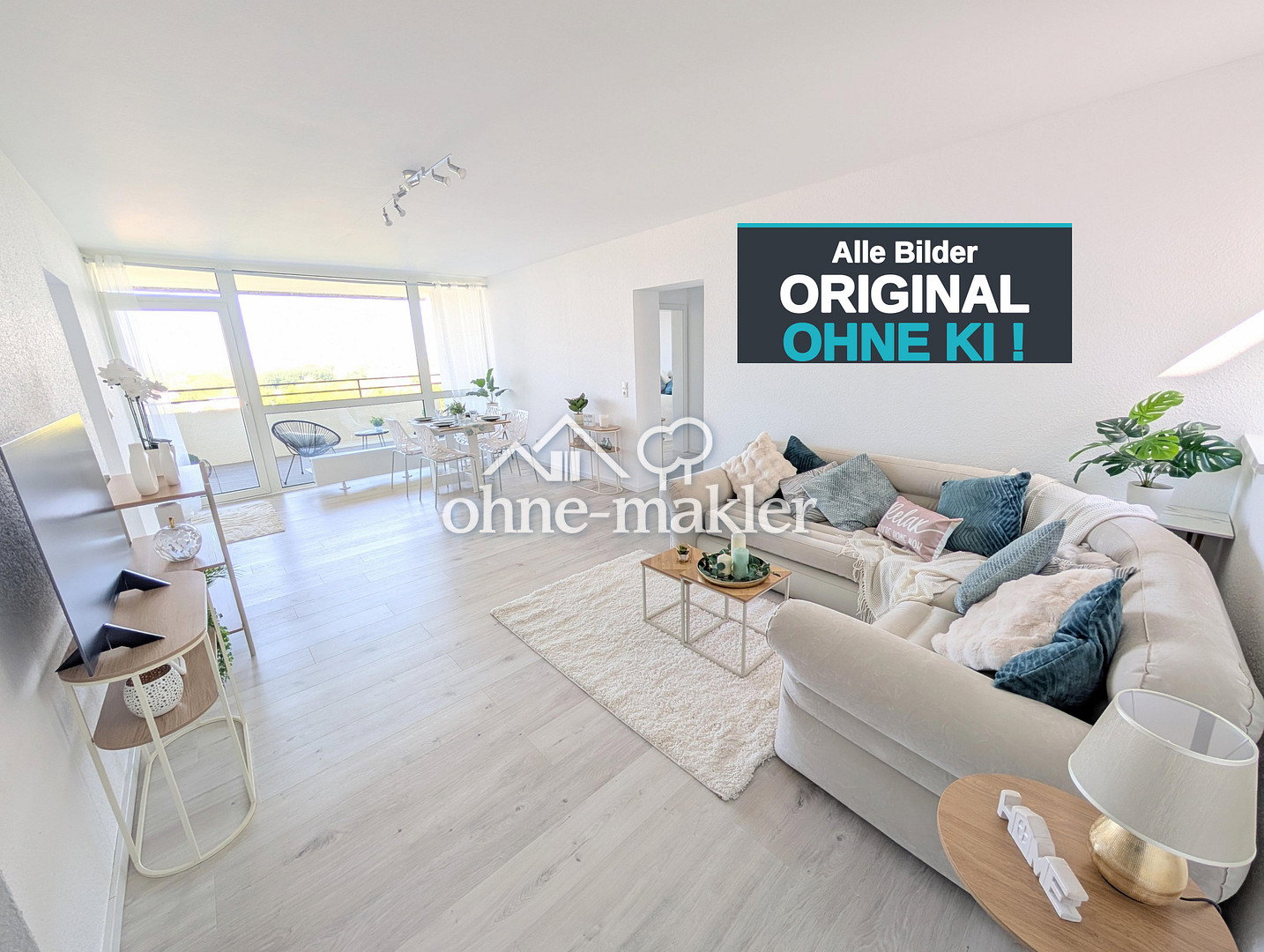 Panoramablick & Komplettsanierung – Traumwohnung, 67065 Ludwigshafen am Rhein (Gartenstadt Maudach Mundenheim Rheingönheim West)