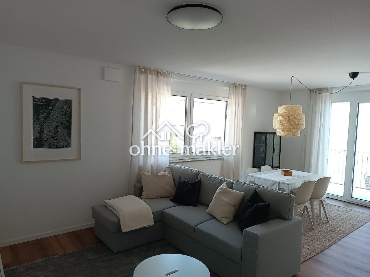 Möblierte Zwei-Zimmer-Wohnung – Ideal zwischen Lahr und Offenburg, 77948 Friesenheim