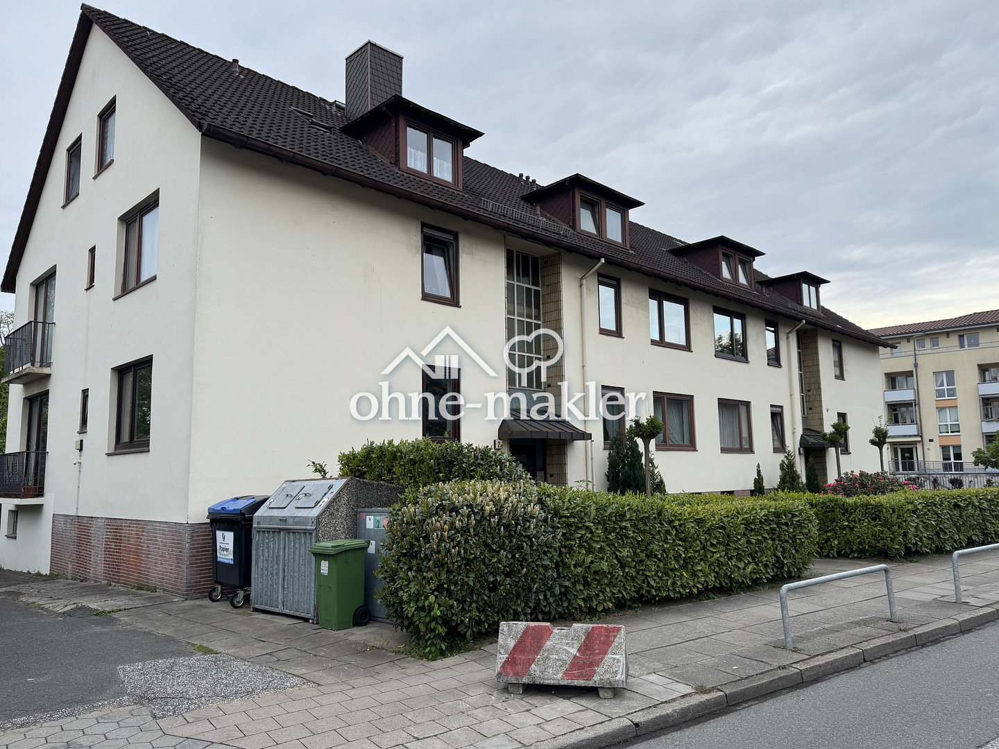 3-Zimmer-Wohnung mit Balkon in ruhiger Lage, 22045 Hamburg (Wandsbek Jenfeld Tonndorf)