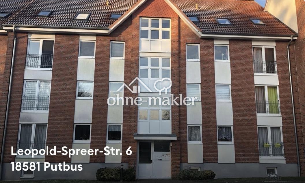 Erdgeschosswohnung in Putbus – Balkon & Einbauküche