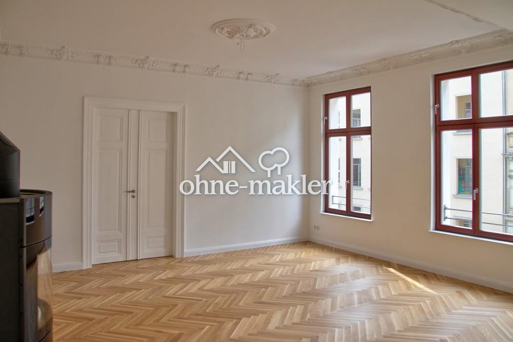 Luxus 3-Zimmer-Wohnung mit Kamin und Balkon, 4105 Leipzig (Zentrum-Nord Zentrum-Nordwest Zentrum-Ost Zentrum-West)