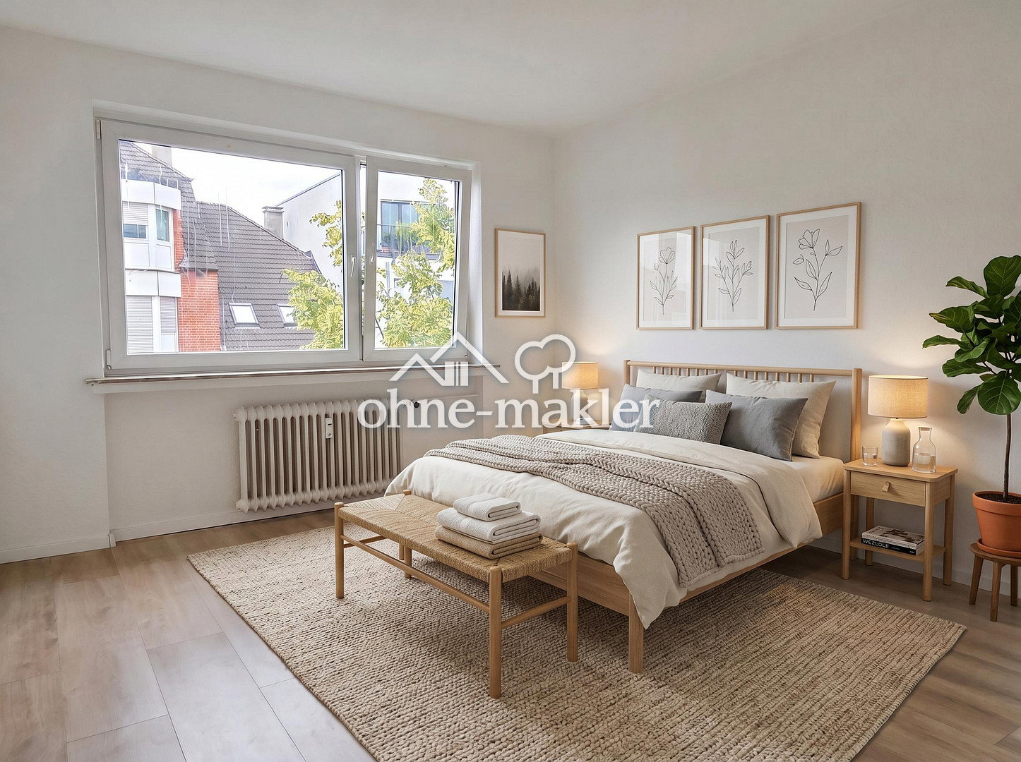 Modern renovierte 2-Zimmer-Wohnung in Lünen-Brambauer, 44536 Lünen