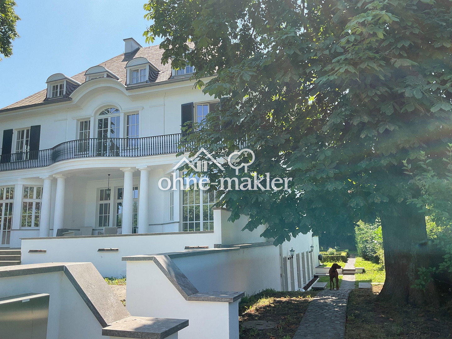 Kölner Rheinauen charmante Wohnung in Villa, 50996 Köln (Rodenkirchen Hahnwald Marienburg Weiß)
