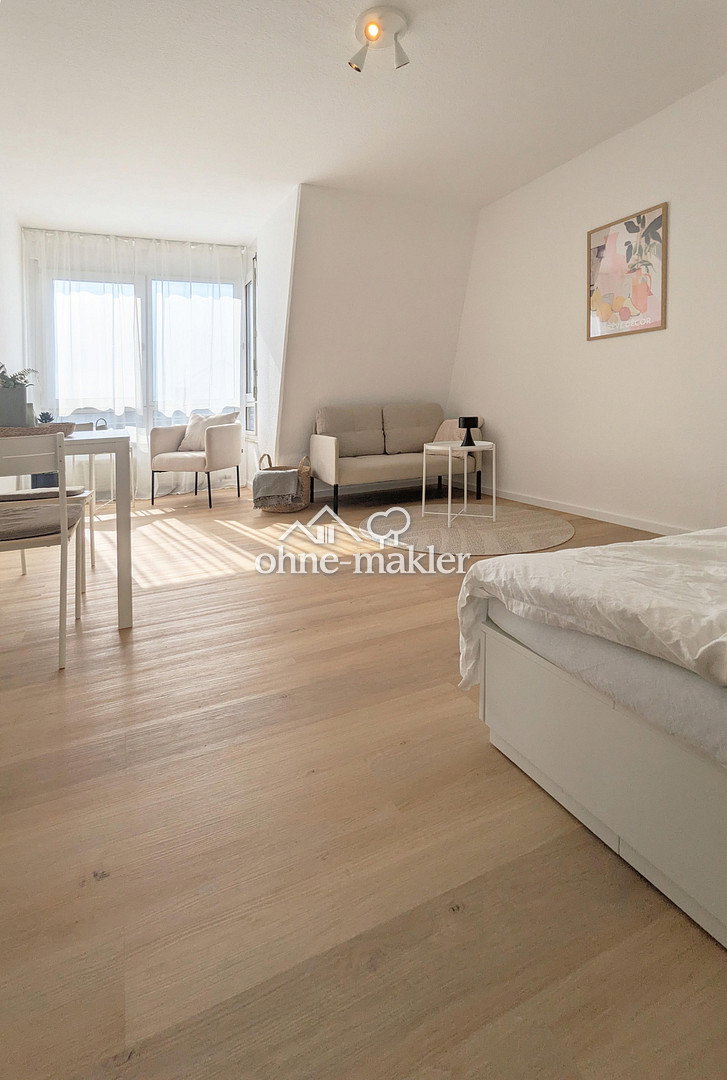 Möblierte 1-Zimmer-Wohnung in der Zentrum - renoviert bezugsfrei, 68159 Mannheim (Jungbusch Mühlauhafen Quadrate)