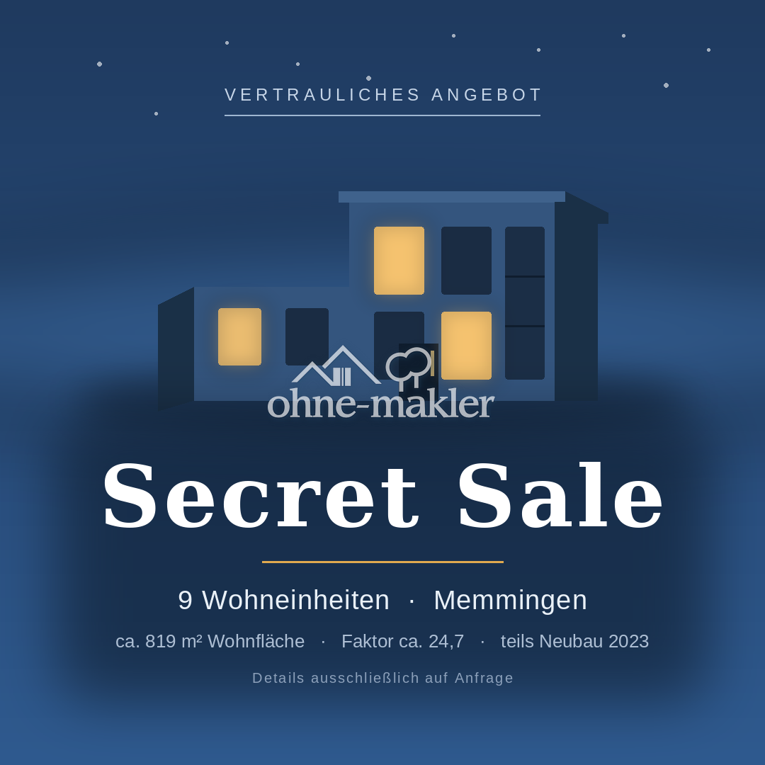 Neubau Wohnanlage direkt in Memmingen, 87700 Memmingen