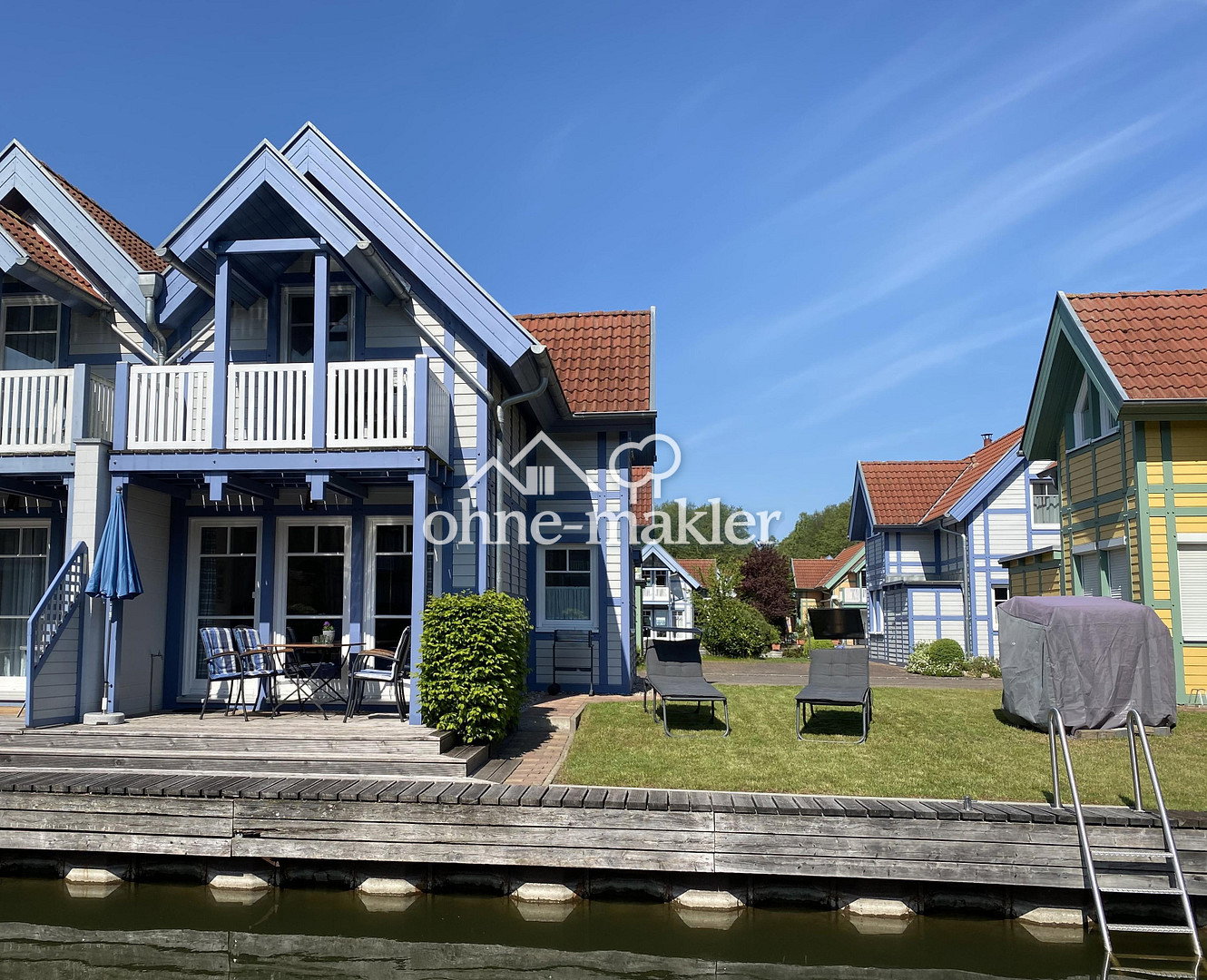 Ferienhaus mit eigenem Bootssteg am Hafendorf, 16831 Rheinsberg