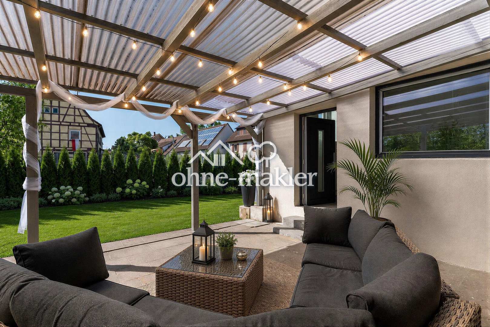 Eigene Terrasse, Garten Doppelgarage - Idyllisch im Weinort Horrheim, 71665 Vaihingen an der Enz