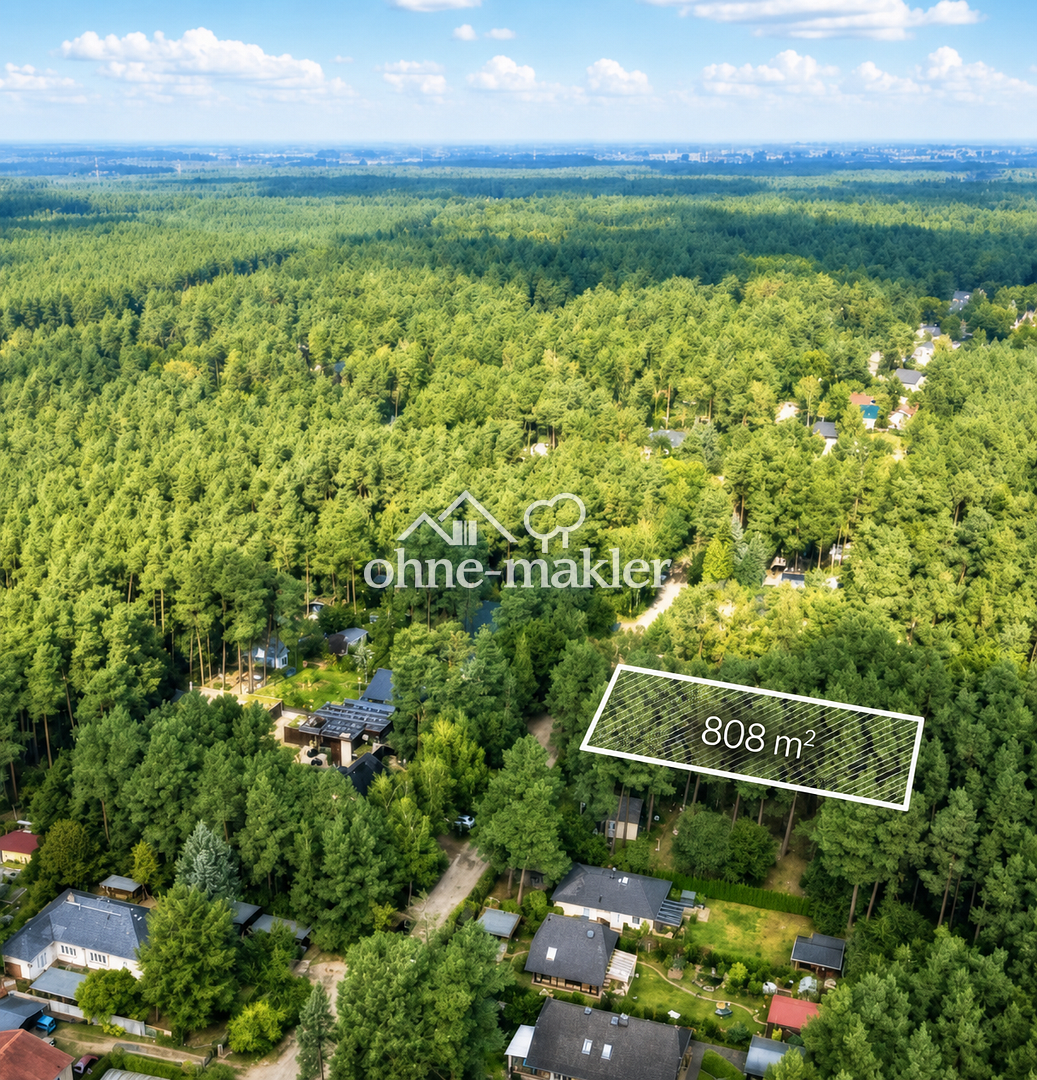 Traumgrundstück mit Waldlage & Nähe zu Berlin, 16567 Mühlenbecker Land