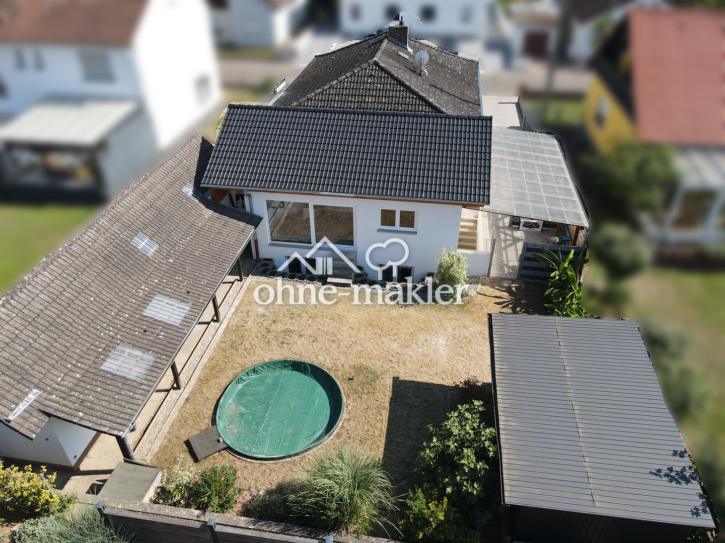 Lustadt Haus mit Einliegerwohnung & Pool, 67363 Lustadt
