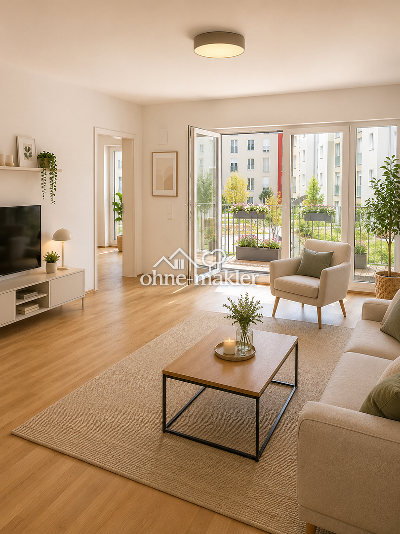 Neubauwohnung in Darmstadt – Erstbezug mit Balkon, 64285 Darmstadt (Darmstadt)