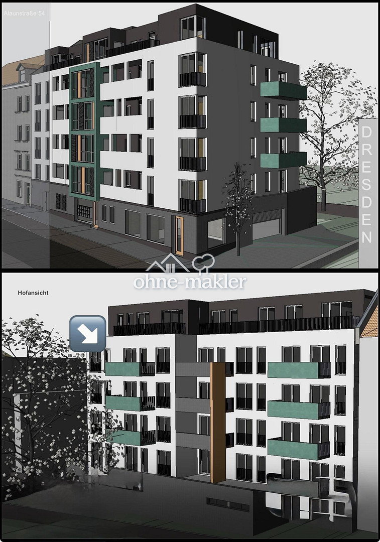 Dresden Neustadt Stilvolle 3-Zimmer-Wohnung, 1099 Dresden