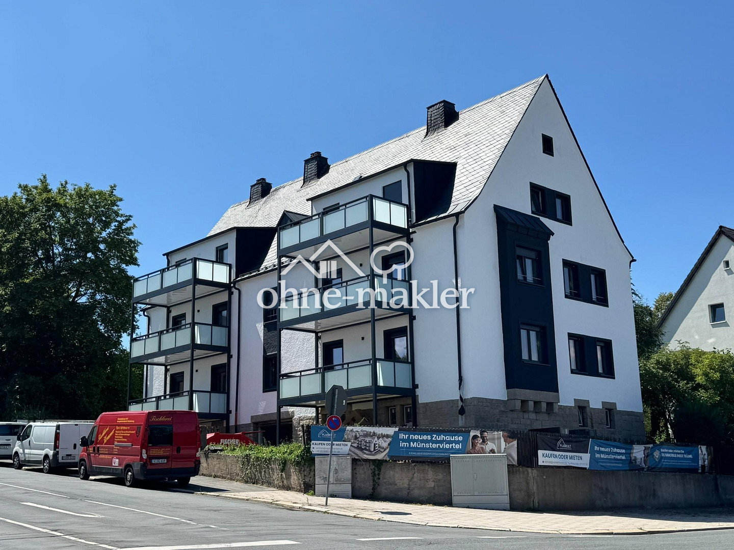 Erstbezug mit Balkon im Münsterviertel, 95032 Hof (Eppenreuth Innenstadt Pirk)