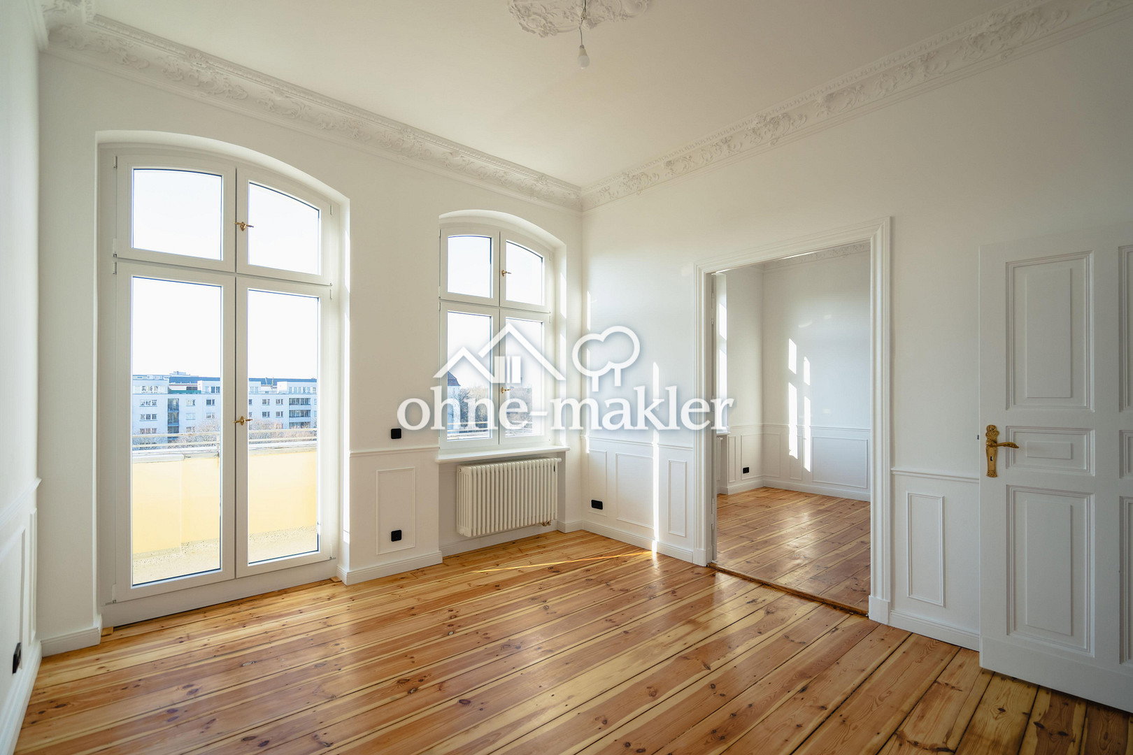 Stuck-Altbau mit Stadtblick – ein Traum, 10713 Berlin (Charlottenburg-Wilmersdorf Halensee Wilmersdorf)