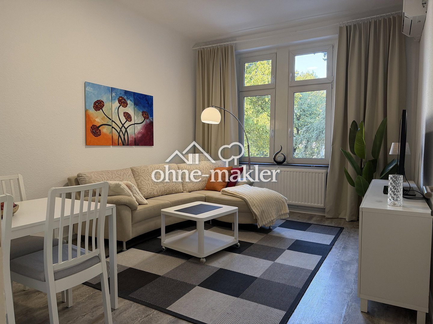 Rath Mitte stilvoll & möbliert – sofort einziehen, 40472 Düsseldorf (Hubbelrath Lichtenbroich Rath Unterrath)