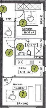Helle 2-Zimmer-WG-Freundliche Wohnung in Berlin Karlshorst, 10318 Berlin (Treptow-Köpenick)