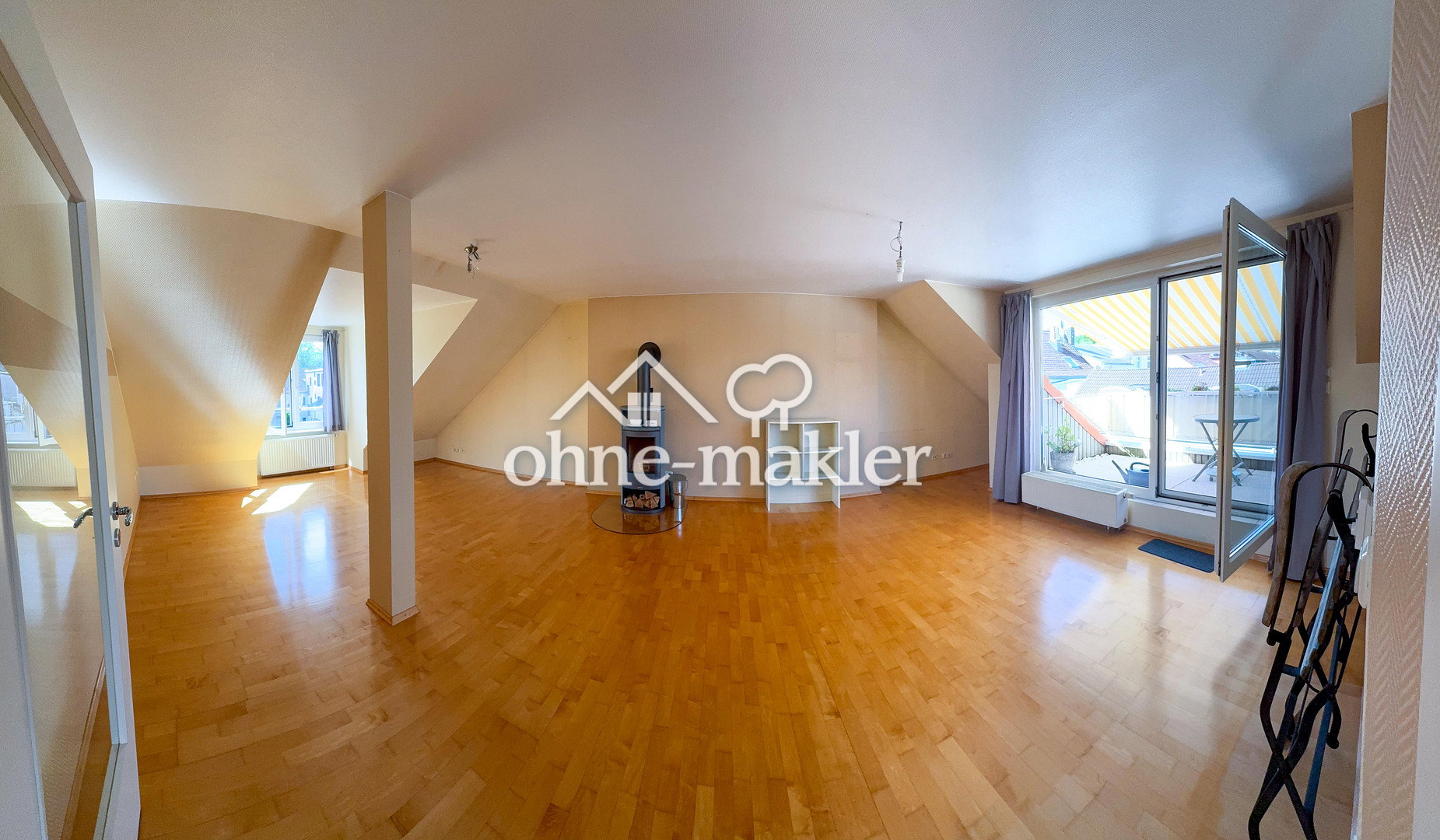 Dachgeschosswohnung mit Panoramablick in Harburg, 21073 Hamburg (Harburg Eißendorf Heimfeld Wilstorf)