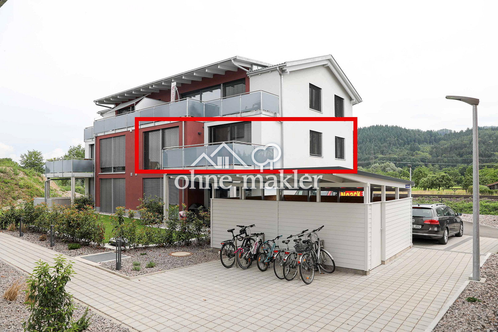 Moderne 3,5-Zimmerwohnung mit Balkon & Lift, 79713 Bad Säckingen