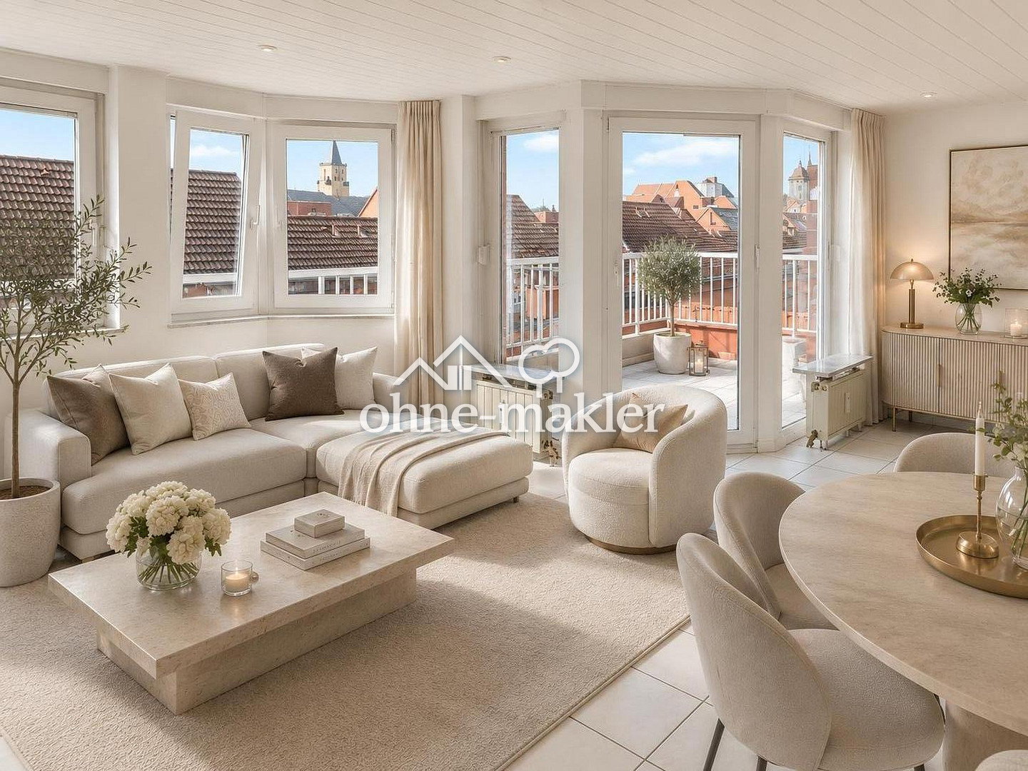 Helle 2-Zimmer-Wohnung mit Terrasse in zentraler Lage, 51143 Köln (Porz Langel Zündorf)