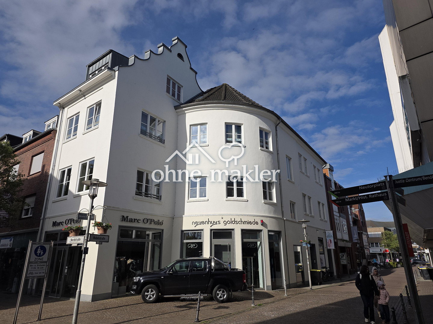 Ruhe in der Fußgängerzone, 46399 Bocholt