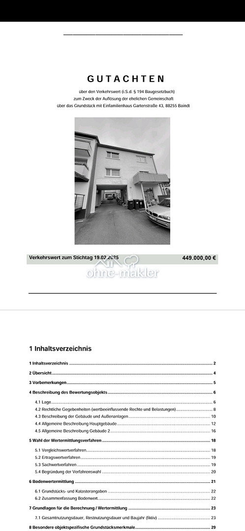 Großzügige Familie-Wohnung mit Einliegerwohnung in Baindt, 88255 Baindt