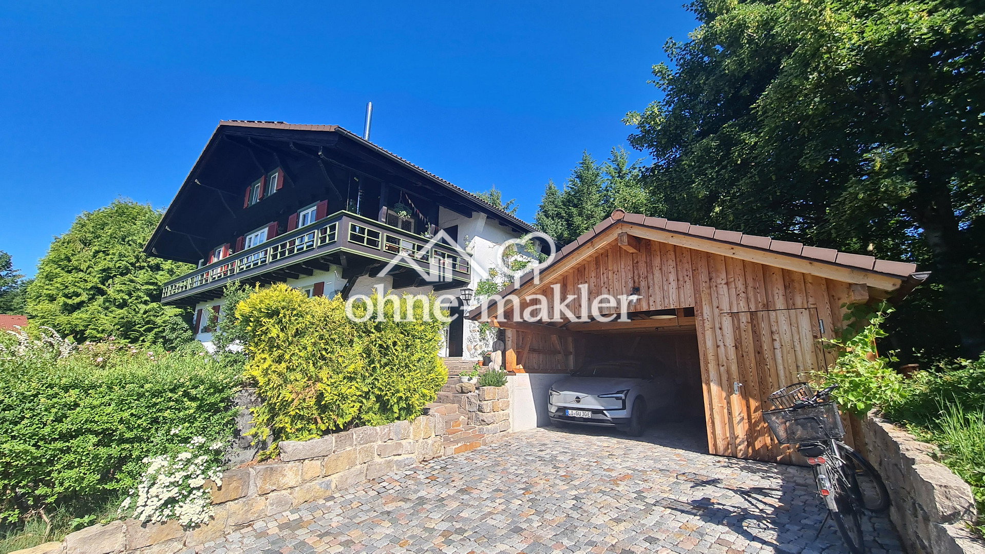 Idyllische Lage mit Aussicht auf Nagelfluhkette, 88161 Lindenberg i. Allgäu