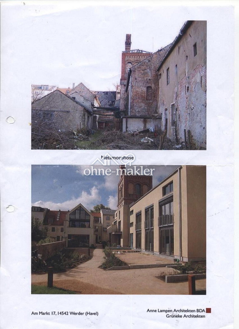 Mietfreie Architektenwohnung im historischen Stadtkern, 14542 Werder (Havel)