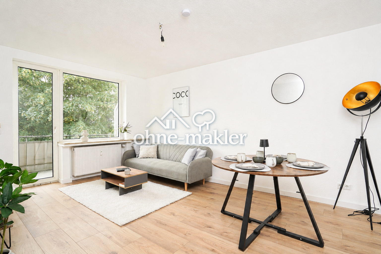 Moderne 2-Zimmer-Wohnung mit Südbalkon in Rönnebeck, 28777 Bremen (Blumenthal Farge Lüssum-Bockhorn Rekum Rönnebeck)