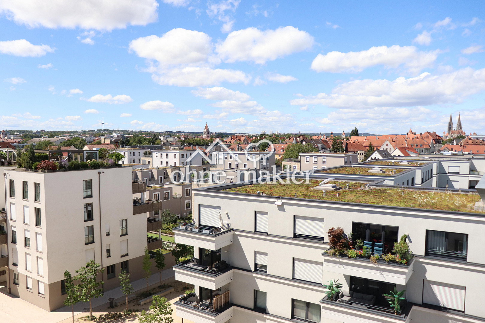 Hanna-Carré Dachterrasse & Top-Lage in Regensburg, 93055 Regensburg (Brandlberg-Keilberg Burgweinting-Harting Innenstadt Ostenviertel Schwabelweis)