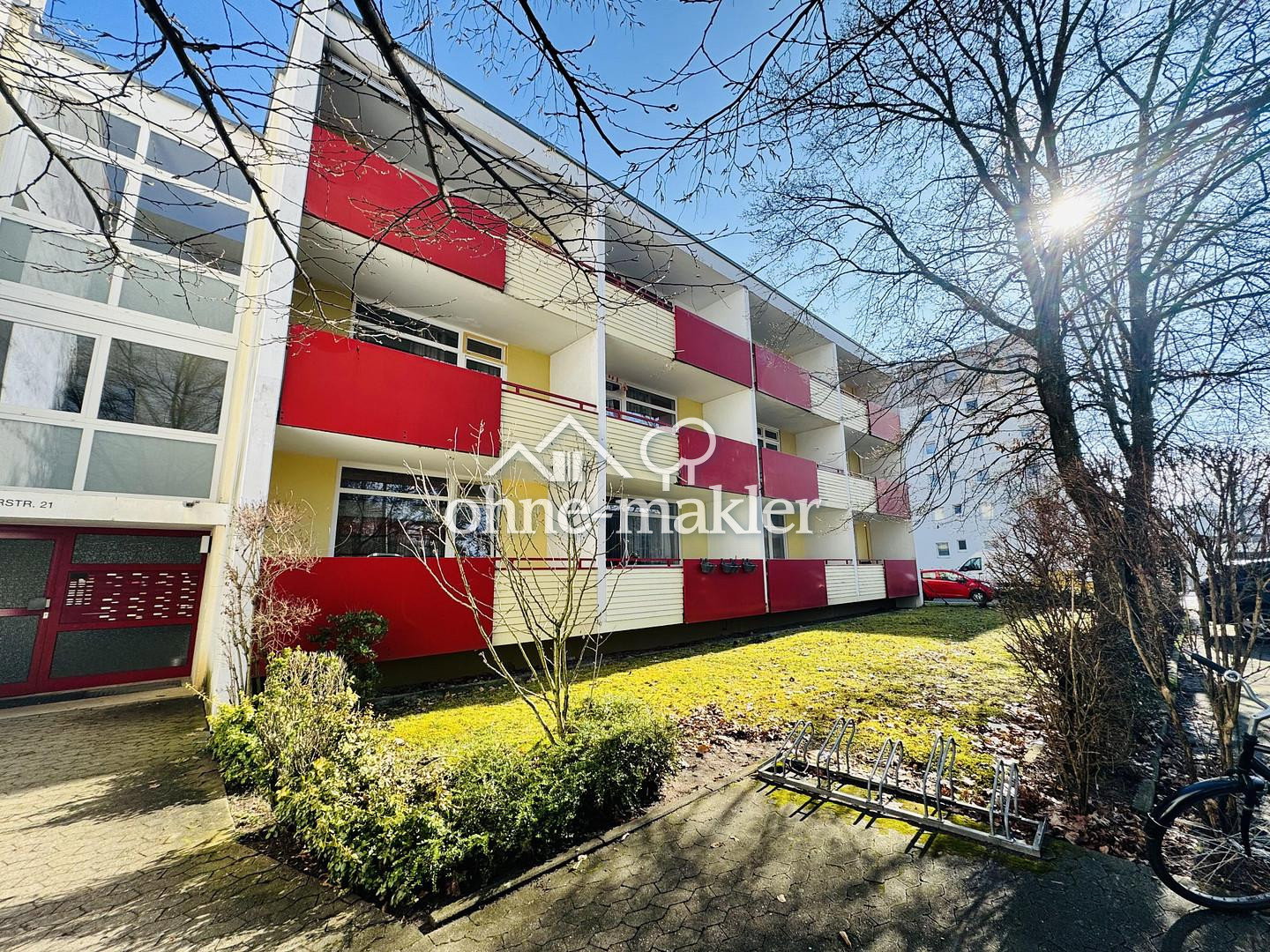 1-Zimmer-Wohnung mit Balkon in Nürnberg, 90473 Nürnberg (Langwasser)