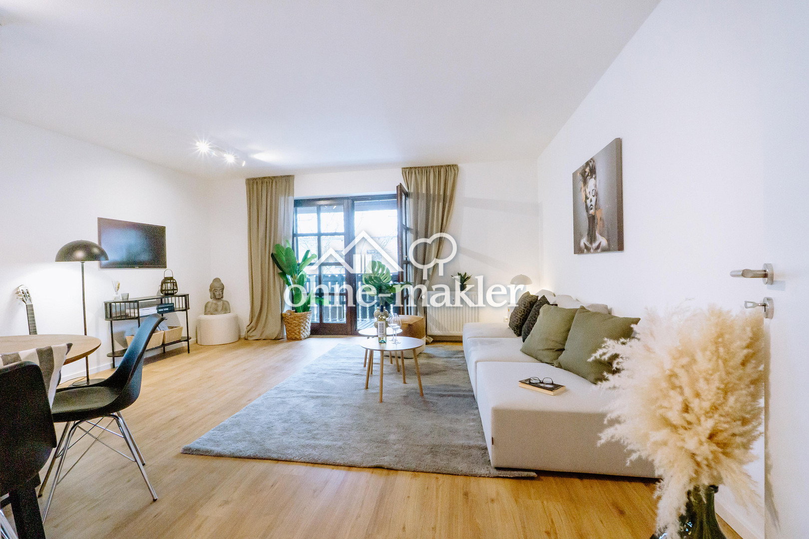 3 Zimmer, 3 Balkone - bezugsfertig und maklerfrei, 81827 München (Ramersdorf-Perlach Trudering-Riem)