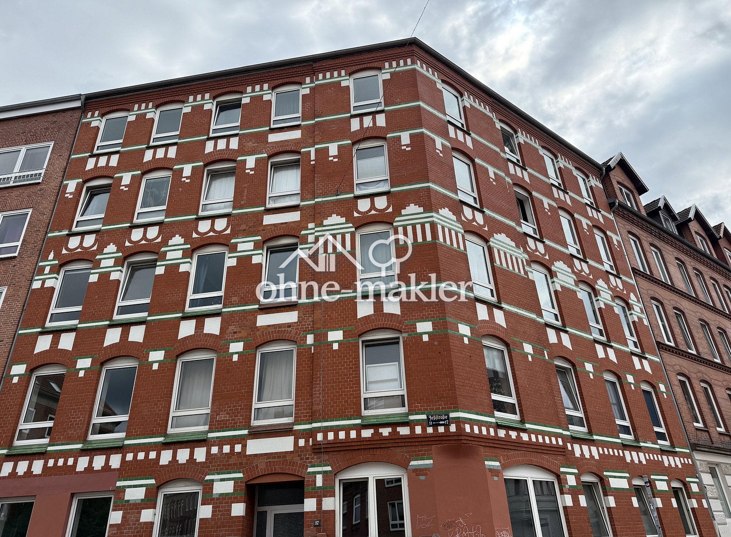 Kiel-Zentrum Altbauwohnung mit Südlage, 24114 Kiel (Südfriedhof)