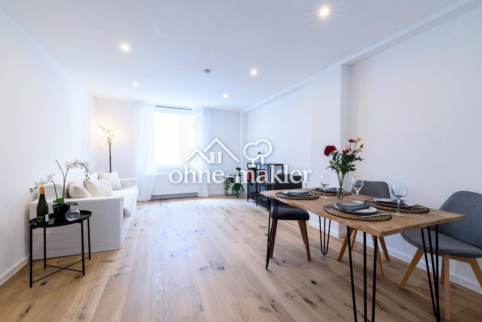 Lichtdurchflutete Drei-Zimmer-Wohnung in ruhiger Lage, 70193 Stuttgart (Nord West)