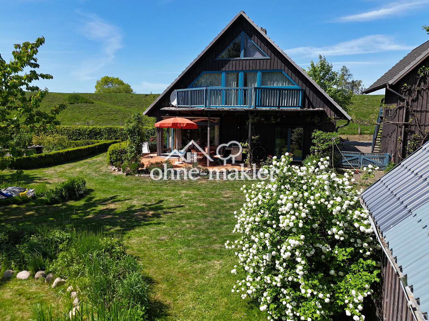 Ökologisches Holzhaus am Fluss, 25569 Bahrenfleth