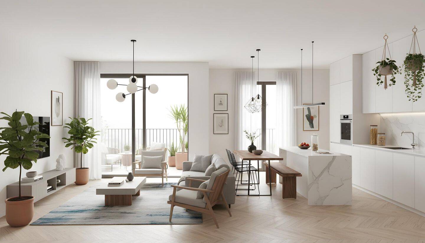 Familienfreundliche 4-Zimmer-Wohnung mit Balkon – QNG (ab 1,5 % p.a.) – Q1.10, 33803 Steinhagen