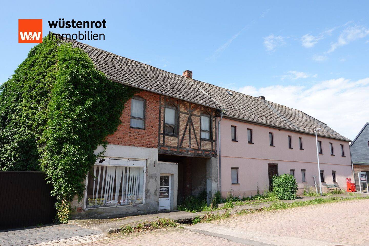 Sanierungsobjekt mit großem Entwicklungspotenzial auf ca. 2.300 m² Grundstück, 99625 Kölleda (Beichlingen)