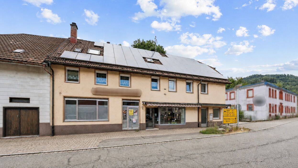 Wohn- und Geschäftshaus mit Potenzial, Ideal für Handwerker, Unternehmer und Investoren, 79669 Zell im Wiesental