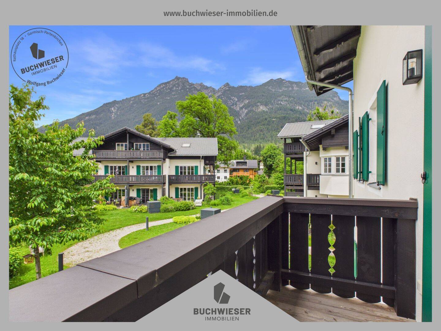 Exklusive 3-Zimmer-Wohnung mit 2 Balkonen und beeindruckendem Bergpanorama in Garmisch-Partenkirchen, 82467 Garmisch-Partenkirchen