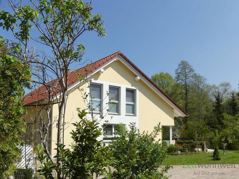 (EF0521_M) Dresden: Moritzburg, neu möblierte Wohnung in neu gebauten Haus, ruhige Lage, eigener Sitzplatz im Garten, 1468 Moritzburg