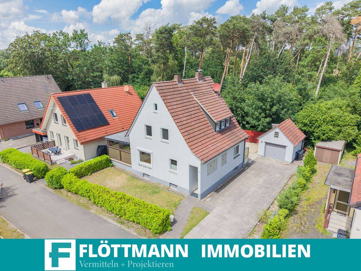 Ruhig gelegenes Einfamilienhaus mit Garage und Garten in gewachsener Wohnlage von Bielefeld-Ummeln!, 33649 Bielefeld (Brackwede Holtkamp Quelle Ummeln)
