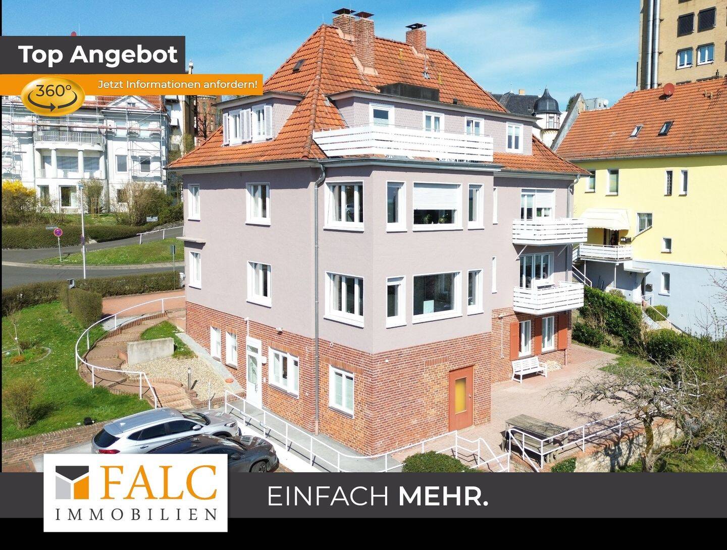 +++Vielseitiges 4 Mehrfamilienhaus oder exklusiver Firmensitz in Bad Wildungen+++, 34537 Bad Wildungen