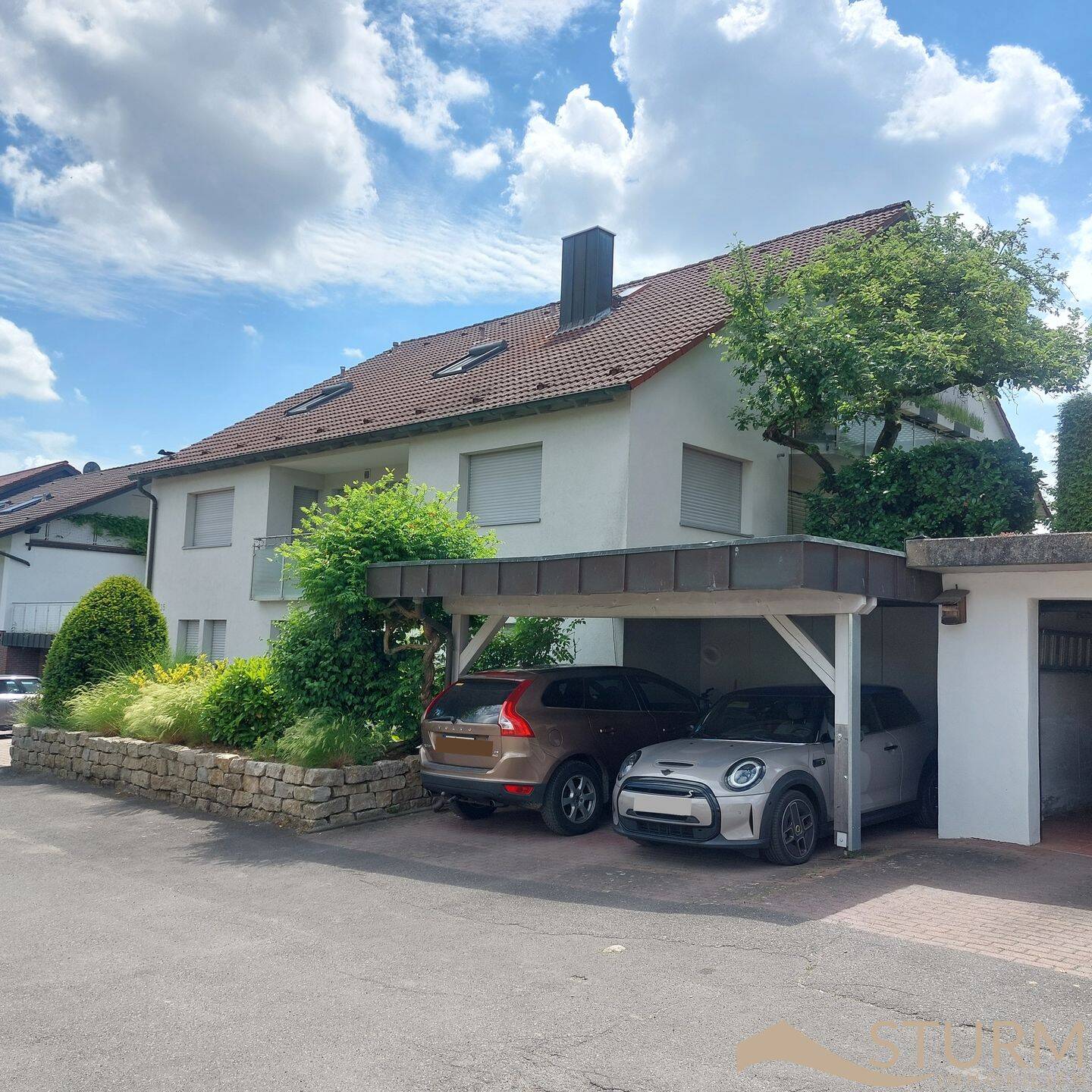 Großzügige Dachwohnung mit Balkon und Carport – Ruhige Lage in Rimpar, 97222 Rimpar