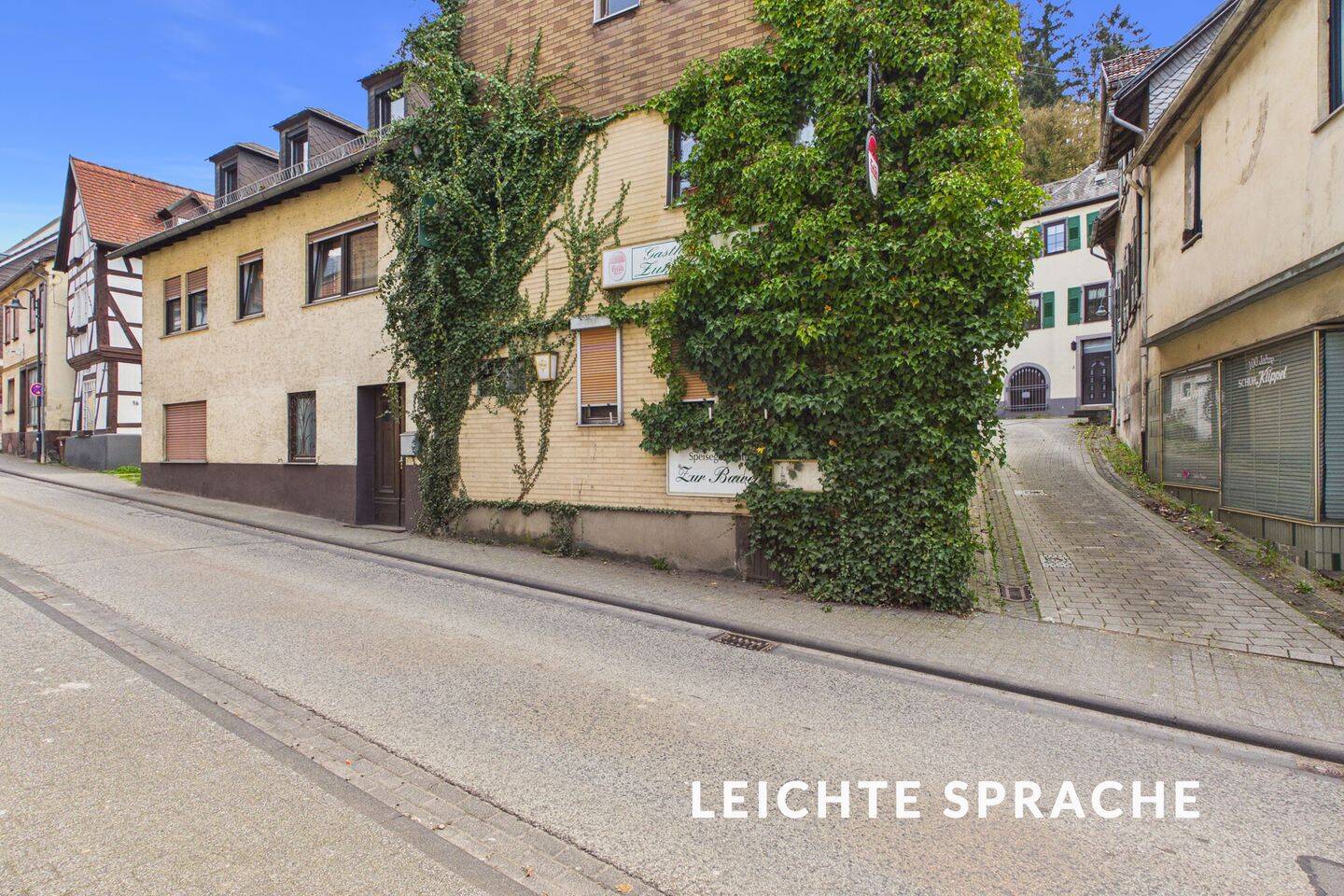Häuser in der Talstraße 12 und 14 in Stromberg. – Mit Möglichkeiten. – TEXT IN LEICHTER SPRACHE, 55442 Stromberg