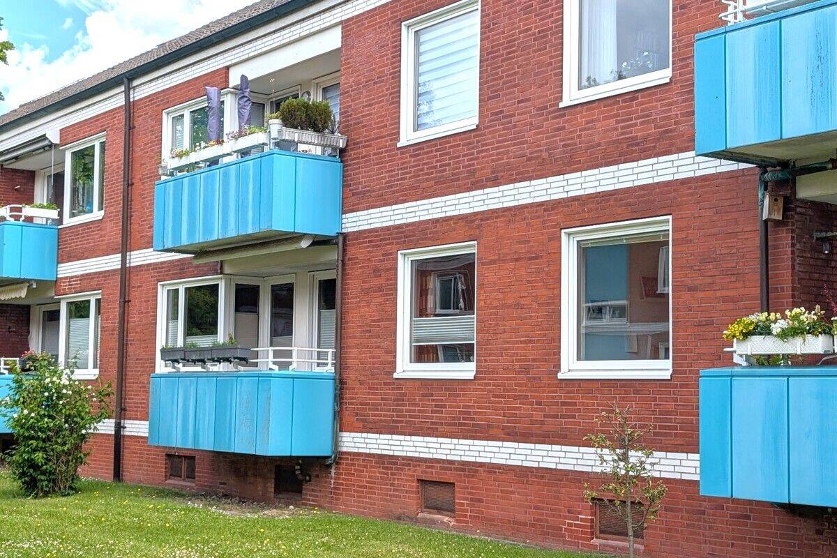 HH-SASEL: 4 Zi. EG-Eigentumswohnung mit West-Balkon, nahe dem AEZ ruhig – hell – modernisiert, 22395 Hamburg (Wandsbek Bergstedt Poppenbüttel Sasel Wohldorf-Ohlstedt)
