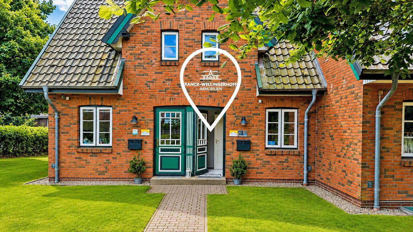 Gepflegtes Reihenhaus in Ferienhausanlage am Rande von Wyk, 25938 Wyk auf Föhr