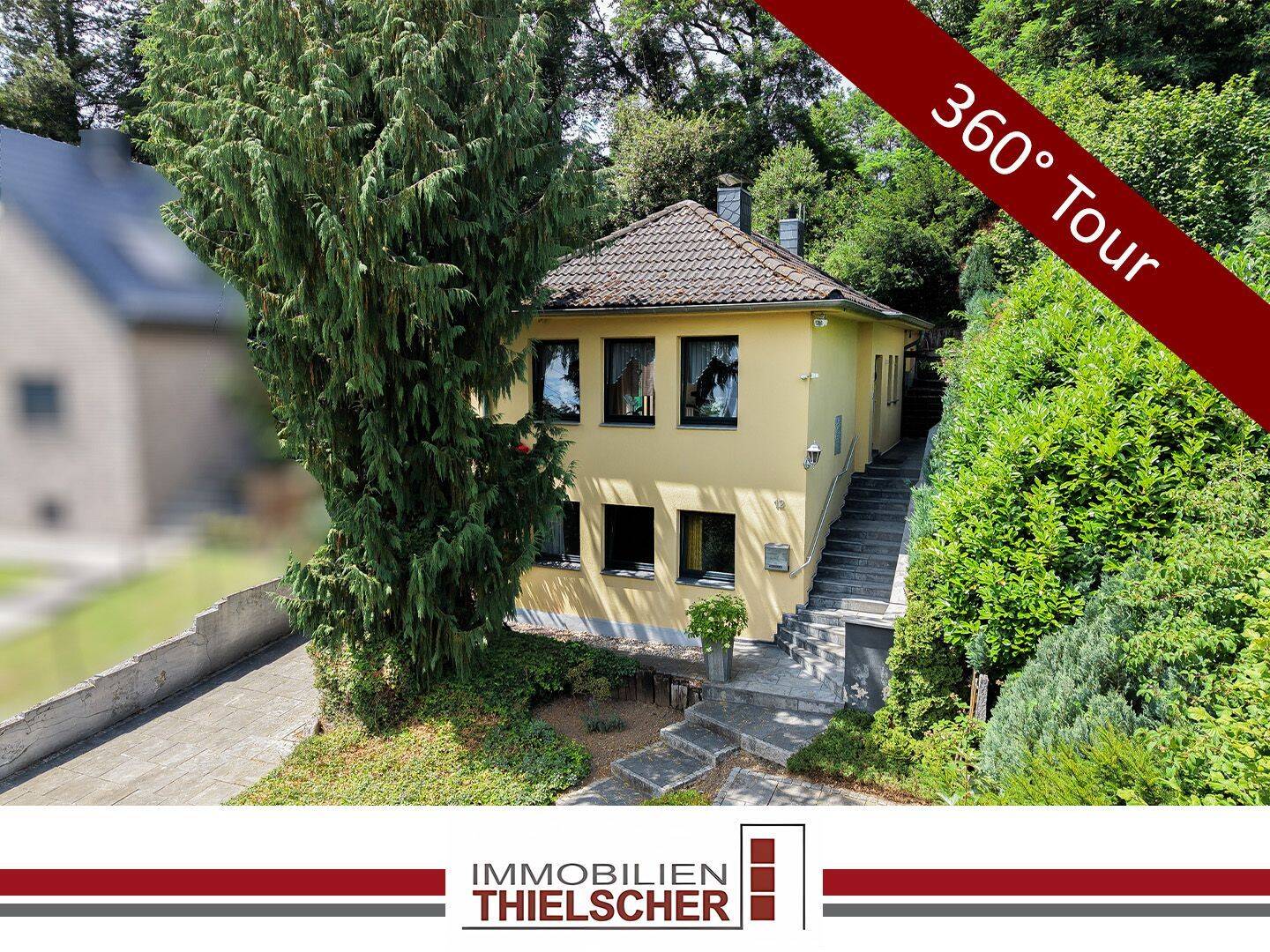 Freistehendes Einfamilienhaus mit weitläufigem Waldgrundstück, Dachterrasse und Garage in Frelenberg, 52531 Übach-Palenberg
