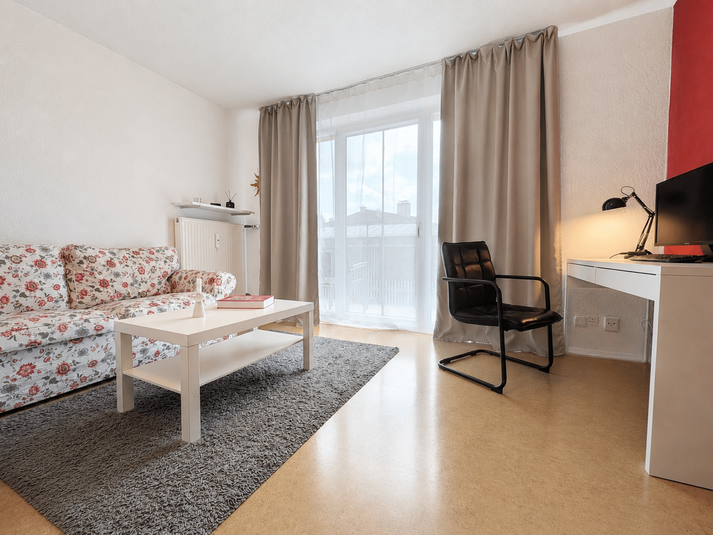 2-Zimmer-Wohnung mit Einbauküche und Westbalkon | Nürnberg-Südstadt, 90461 Nürnberg