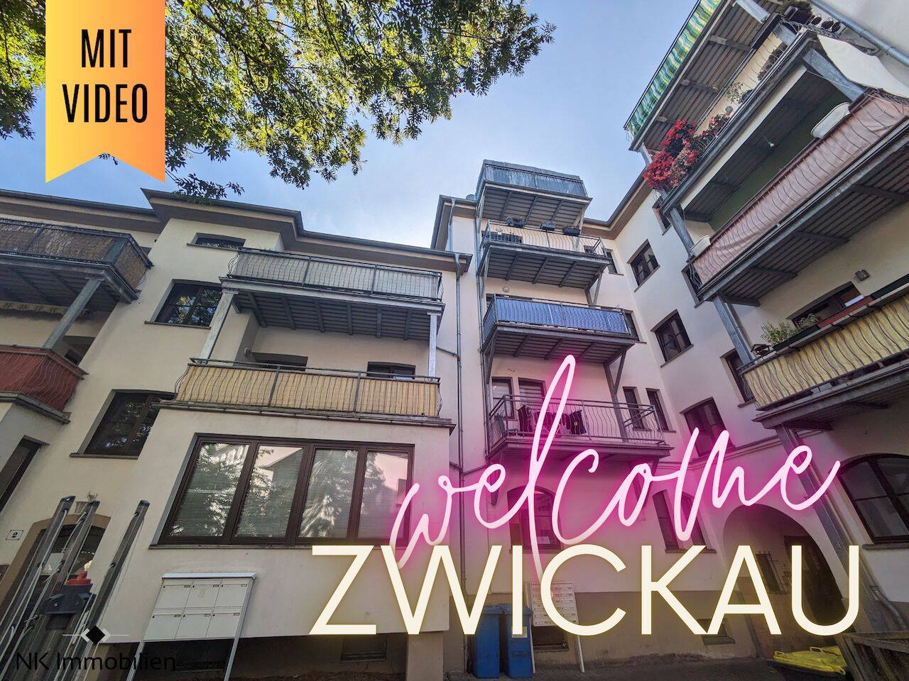 ++ wunderschöne, familienfreundliche 4-Raum Wohnung in der Innenstadt – Balkon & Tageslichtbad ++, 8056 Zwickau
