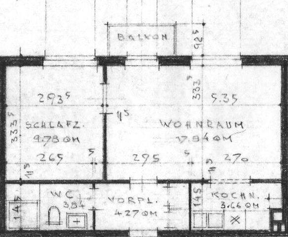 1 1/2 Zimmer zentral in Wedel, 22880 Wedel